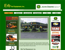 Tablet Screenshot of erbturf.com